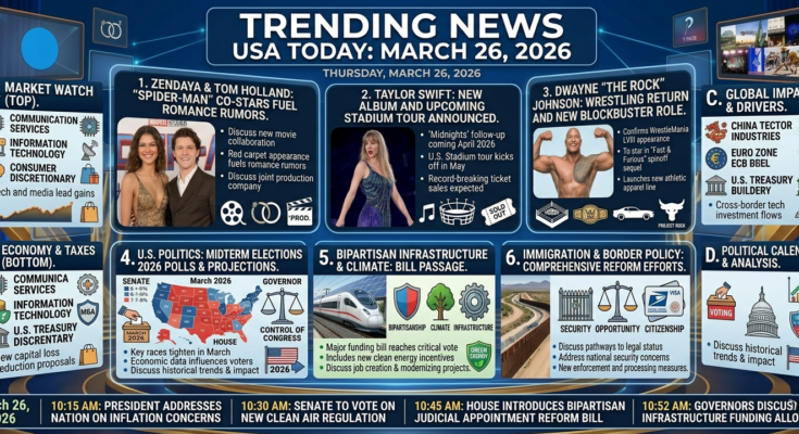 Trending News USA Today March 2026 Headlines
